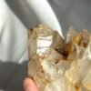 Translucent Nepalese Himalayan Crystal Cluster with Nirvana Top  12E
