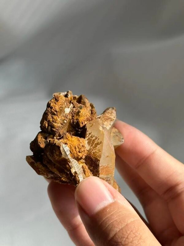 Rhodochrosite Brownish-Red Himalayan Crystal Cluster 13G