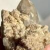 Intergrown Himalayan Crystal with Platinum-White Calcite, Fine Sparkling Mica & Small Green Ore  15F