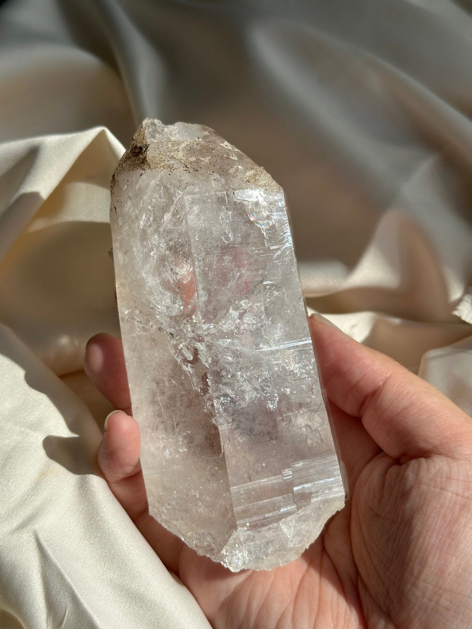 Himalayan natural quartz crystals